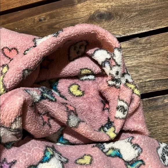 Unicorn Print Pink Preloved Pajamas - Picture 7 of 7
